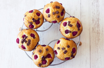 Delicious breakfast with coffee