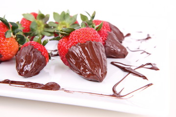 Chocolate covered strawberries