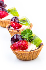 Mini fruit tart