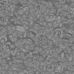 Grey seamless ellipse pattern background