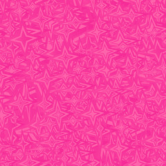 Pink seamless star pattern background