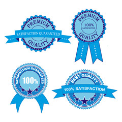 Set of quality retro labels