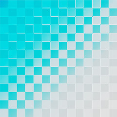 Abstract halftone background blue