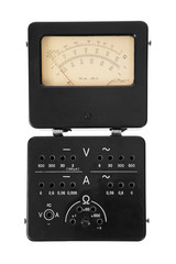 Fototapeta premium electric multimeter in retro style