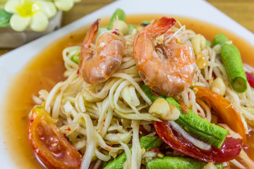 Papaya Salad,Thai Food