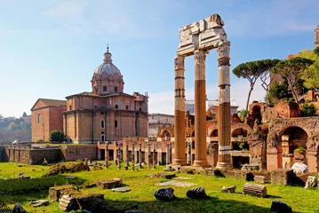 Fototapete Rund Forum Romanum - Rom, Italien © TTstudio