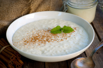Rice pudding