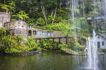 Fototapeta na wymiar Monte Tropical Gardens, Funchal
