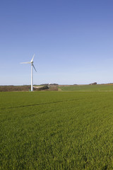 Fototapeta na wymiar agricultural wind turbine