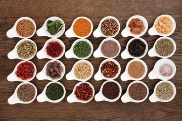 Gordijnen Herbs and Spices © marilyn barbone