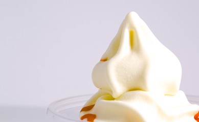 Yogurt ice cream top