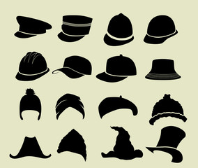 Set of hats