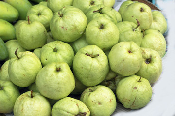 Guava fruit in the market