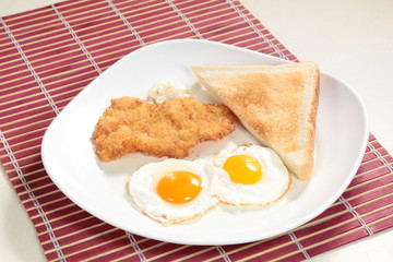 朝食