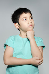 Portrade Of asian cute boy