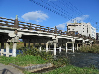 Obraz premium 盛岡の上ノ橋