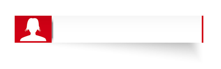 the nameplate with head silhouette