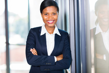 african american businesswoman closeup