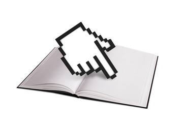 Open Book and Hand Cursor