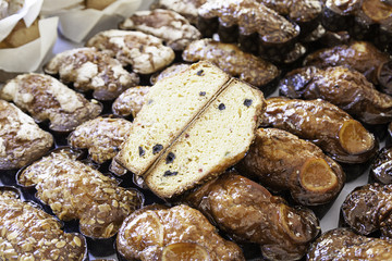 Homemade biscuits flavored