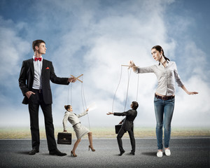 puppets and puppeteers business