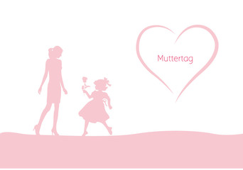 Obraz na płótnie Canvas Muttertag - mother's day