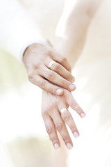 Wedding Couple Hands