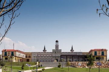 Fototapeta premium Plaza Mayor of Madrid, in Europa Park