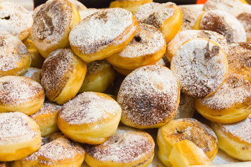 Krafen with cream