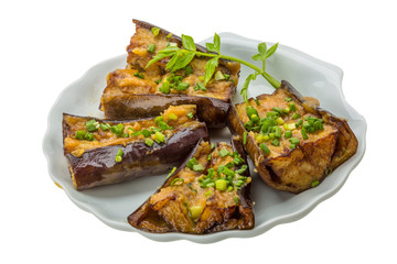 Grilled eggplant