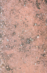 pattern slab of red stone.