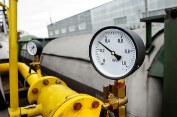 Pressure gauge manometer