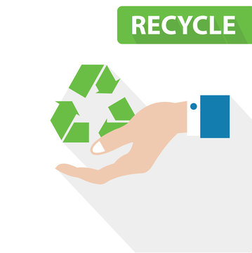 Recycle concept,vector