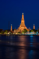 Naklejka premium Arun temple ,Bankok,Thailand