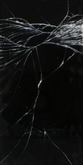 Broken smartphone screen © bramgino