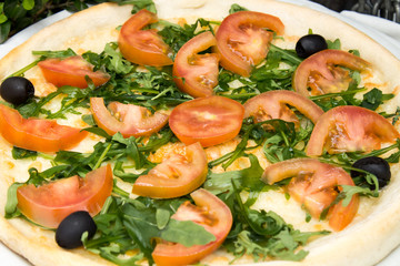 Vegetarian pizza