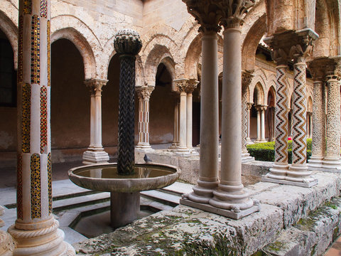 Monreale Cathedral - The cloister