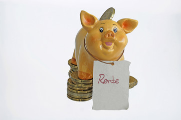 Sparschwein Rente