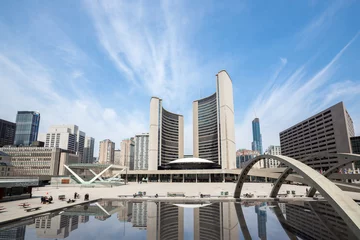 Abwaschbare Fototapete Toronto Rathaus von Toronto