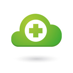 Fototapeta premium Cloud icon