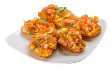 Bruschetta with tomato