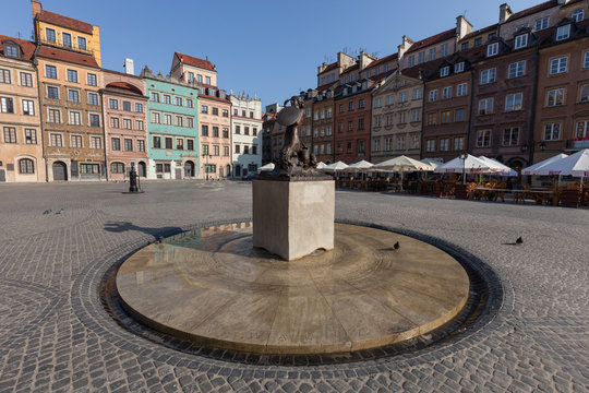 Warschau Marktplatz