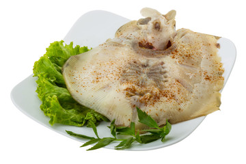 Grilled ray fish © Andrei Starostin