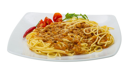 Bolognese spaghetti