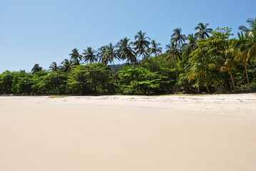 Praia Lopes Mendes beach at Ilha Grande Island Brasil