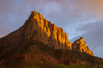 The Watchman at Sunset