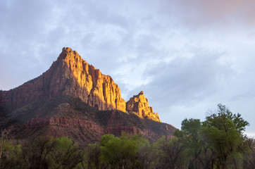 The Watchman at Sunset