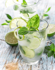 fresh mojito drink