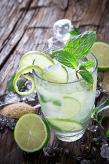fresh mojito drink