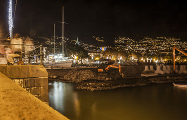 Christmas decoration in Fuchal, Madeira